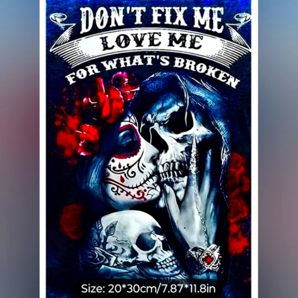 Diamond Art Painting "Don't Fix Me"